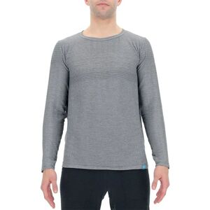 Uyn Natural Training Long Sleeve T-shirt Grey Melange S Men Uyn Natural Training Long Sleeve T-shirt Grey Melange S Men