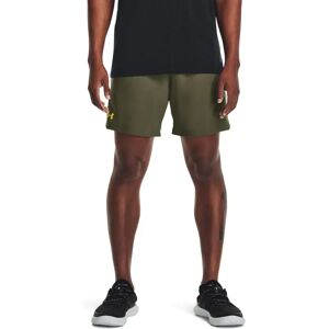 Under Armour Vanish Woven 6 Inch Shorts Marine OD Green 390 / Lime Yellow 743 L Men Under Armour Vanish Woven 6 Inch Shorts Marine OD Green 390 / Lime Yellow 743 L Men