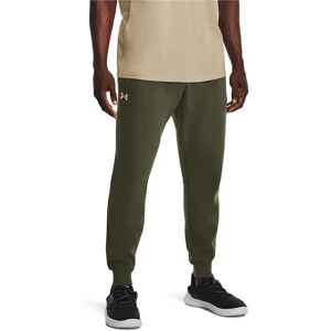 Under Armour Rival Fleece Joggers Marine OD Green 390 / White 100 XS Men Under Armour Rival Fleece Joggers Marine OD Green 390 / White 100 XS Men