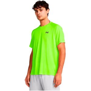 Under Armour Tech Textured Short Sleeve T-shirt High Vis Yellow / Black L Men Under Armour Tech Textured Short Sleeve T-shirt High Vis Yellow / Black L Men