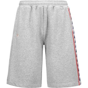Kappa Surro Sweat Pants Grey MD Mel / White Antique / Red L Men Kappa Surro Sweat Pants Grey MD Mel / White Antique / Red L Men