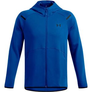 Under Armour Unstoppable Fleece Eu Full Zip Sweatshirt Tech Blue / Black 2XL Men Under Armour Unstoppable Fleece Eu Full Zip Sweatshirt Tech Blue / Black 2XL Men