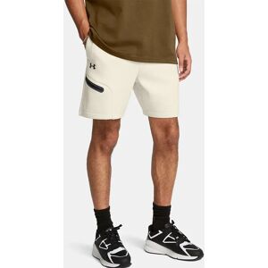 Under Armour Unstoppable Fleece Shorts Summit White / Black M Men Under Armour Unstoppable Fleece Shorts Summit White / Black M Men
