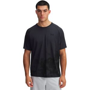 Under Armour Tech Fade Short Sleeve T-shirt Anthracite / Black / Black M Men Under Armour Tech Fade Short Sleeve T-shirt Anthracite / Black / Black M Men