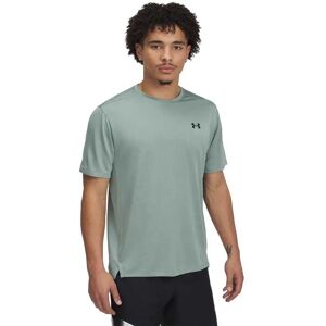 Under Armour Tech Vent Jacquard Short Sleeve T-shirt Silica Green / Black XL Men Under Armour Tech Vent Jacquard Short Sleeve T-shirt Silica Green / Black XL Men