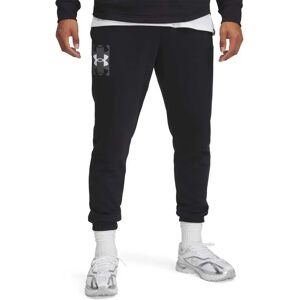 Under Armour Rival Terry Logo Joggers Black / Castlerock / White S Men Under Armour Rival Terry Logo Joggers Black / Castlerock / White S Men