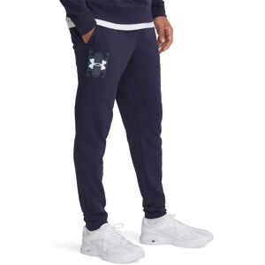 Under Armour Rival Terry Logo Joggers Midnight Navy / Downpour Gray / White S Men Under Armour Rival Terry Logo Joggers Midnight Navy / Downpour Gray / White S Men