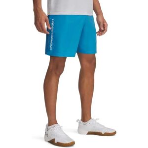Under Armour Tech Woven Wordmark Shorts Ether Blue / White XS Men Under Armour Tech Woven Wordmark Shorts Ether Blue / White XS Men