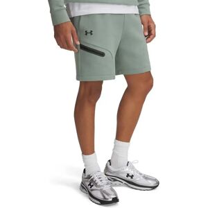 Under Armour Unstoppable Fleece Shorts Silica Green / Black L Men Under Armour Unstoppable Fleece Shorts Silica Green / Black L Men