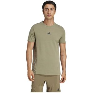 Adidas Designed For Training Workout Short Sleeve T-shirt Olive Strata L Men Adidas Designed For Training Workout Short Sleeve T-shirt Olive Strata L Men