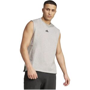 Adidas D4t X Sleeveless T-shirt Medium Grey Heather XL Men Adidas D4t X Sleeveless T-shirt Medium Grey Heather XL Men