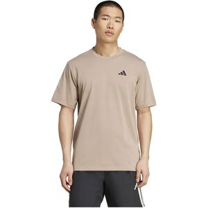 Adidas Train Essentials Feelready Training Short Sleeve T-shirt Chalky Brown / Black XL Men Adidas Train Essentials Feelready Training Short Sleeve T-shirt Chalky Brown / Black XL Men