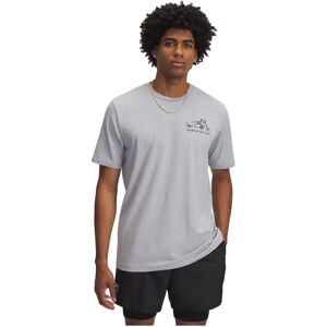 Under Armour 60/40s Body Shop Short Sleeve T-shirt Gray M Men Under Armour 60/40s Body Shop Short Sleeve T-shirt Gray M Men