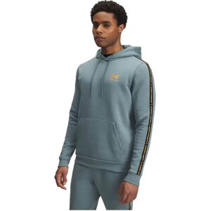 Under Armour Icon Fleece Taping Hoodie Blue / Squad Orange XL Men Under Armour Icon Fleece Taping Hoodie Blue / Squad Orange XL Men
