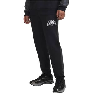 Under Armour Rival Fleece Colorblock Pants Black / White XL Men Under Armour Rival Fleece Colorblock Pants Black / White XL Men
