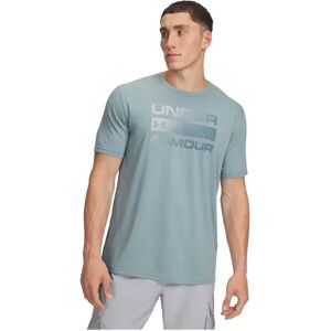 Under Armour Team Issue Wordmark Short Sleeve T-shirt Green / Jasper Blue S Men Under Armour Team Issue Wordmark Short Sleeve T-shirt Green / Jasper Blue S Men