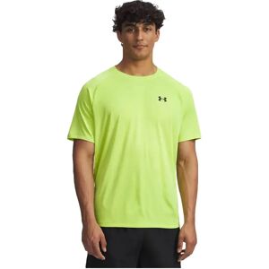 Under Armour Tech Textured Short Sleeve T-shirt Green / Black M Men Under Armour Tech Textured Short Sleeve T-shirt Green / Black M Men
