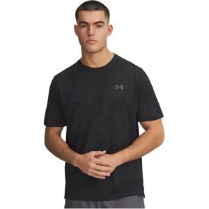 Under Armour Tech Vent Jacquard Short Sleeve T-shirt Black / Castlerock M Men Under Armour Tech Vent Jacquard Short Sleeve T-shirt Black / Castlerock M Men