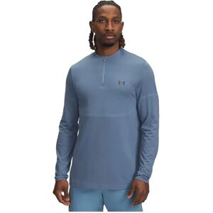 Under Armour Vanish Elite Seamless Half Zip Sweatshirt Blue / Iridescent M Men Under Armour Vanish Elite Seamless Half Zip Sweatshirt Blue / Iridescent M Men