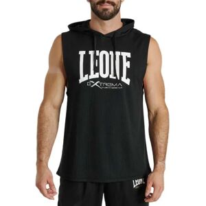 Leone1947 Logo Sleeveless Hoodie Black L Men Leone1947 Logo Sleeveless Hoodie Black L Men