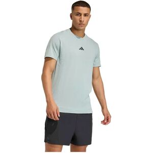 Adidas Designed For Training Workout Short Sleeve T-shirt Wonder Sage L Men Adidas Designed For Training Workout Short Sleeve T-shirt Wonder Sage L Men