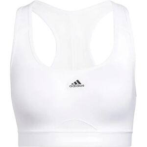 Adidas Power Ms Pd Sports Bra White 2XS Women Adidas Power Ms Pd Sports Bra White 2XS Women