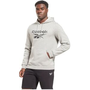 Reebok Identity Modern Camo Fleece Hoodie Medium Grey Heather L Men Reebok Identity Modern Camo Fleece Hoodie Medium Grey Heather L Men