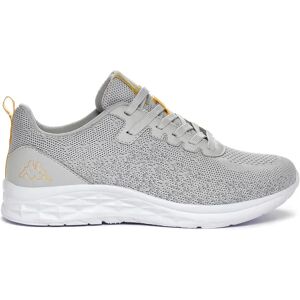 Kappa Rostie Trainers Grey Lt / Yellow Gold UK 3 Women Kappa Rostie Trainers Grey Lt / Yellow Gold UK 3 Women