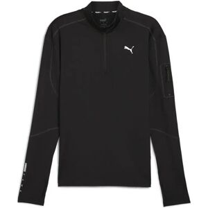 Puma Flex 1/4 Long Sleeve T-shirt Black S Men,Women Puma Flex 1/4 Long Sleeve T-shirt Black S Men,Women