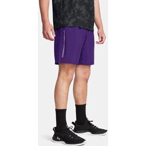 Under Armour Woven Wordmark Shorts Purple / Salt Purple S Men Under Armour Woven Wordmark Shorts Purple / Salt Purple S Men