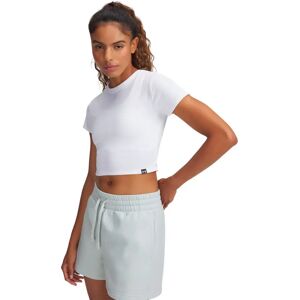 Under Armour Rival Rib Baby Short Sleeve T-shirt White / White 2XL Women Under Armour Rival Rib Baby Short Sleeve T-shirt White / White 2XL Women