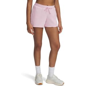 Under Armour Rival Terry Shorts Prime Pink / White S Women Under Armour Rival Terry Shorts Prime Pink / White S Women