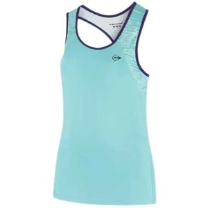 Dunlop Game Sleeveless T-shirt Aqua Sky / White / Violet Indigo M Women Dunlop Game Sleeveless T-shirt Aqua Sky / White / Violet Indigo M Women