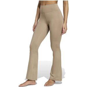 Adidas All Me Essentials Flare Leggings Chalky Brown / Chalky Brown S Women Adidas All Me Essentials Flare Leggings Chalky Brown / Chalky Brown S Women