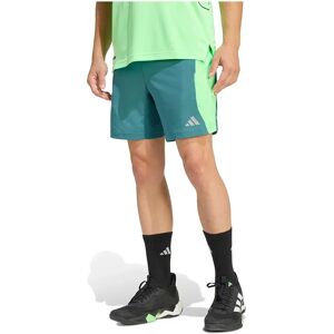 Adidas Tech Apparel Climacool 7´´ Shorts Preloved Teal / Lime Burst S Men Adidas Tech Apparel Climacool 7´´ Shorts Preloved Teal / Lime Burst S Men