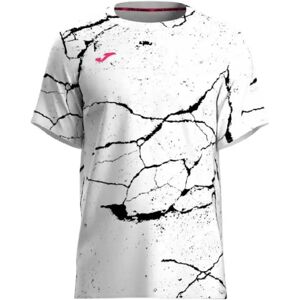 Joma R-night Pro Short Sleeve T-shirt White Black S Men Joma R-night Pro Short Sleeve T-shirt White Black S Men