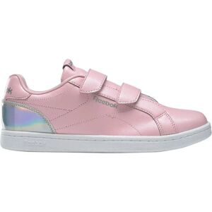 Reebok Royal Complete Clean 2 Velcro Trainers Pink Glow / Iridescent UK 4.5 Girls Reebok Royal Complete Clean 2 Velcro Trainers Pink Glow / Iridescent UK 4.5 Girls