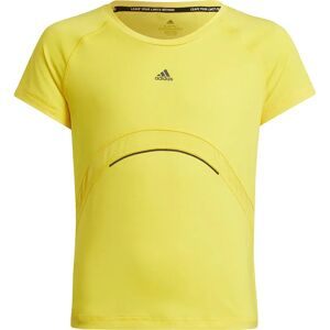 Adidas Aeroready Hit Short Sleeve T-shirt Yellow 9-10 Years Girls Adidas Aeroready Hit Short Sleeve T-shirt Yellow 9-10 Years Girls