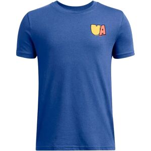 Under Armour Bts Cartoon Letters Short Sleeve T-shirt Tech Blue / Black 14-16 Years Boys Under Armour Bts Cartoon Letters Short Sleeve T-shirt Tech Blue / Black 14-16 Years Boys