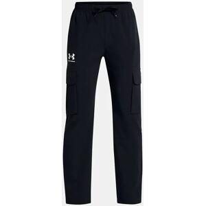 Under Armour Icon Woven Pants Black / White 14-16 Years Boys Under Armour Icon Woven Pants Black / White 14-16 Years Boys