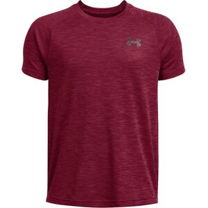 Under Armour Tech Textured Short Sleeve T-shirt Cardinal / Black 7 Years Boys Under Armour Tech Textured Short Sleeve T-shirt Cardinal / Black 7 Years Boys