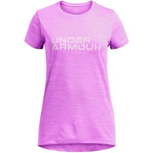Under Armour Tech Twist Wordmark Logo Short Sleeve T-shirt Lavish / Salt Purple 8 Years Girls Under Armour Tech Twist Wordmark Logo Short Sleeve T-shirt Lavish / Salt Purple 8 Years Girls
