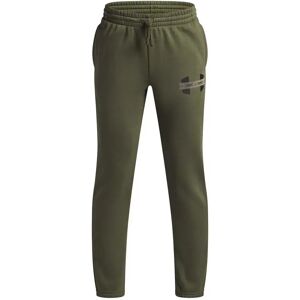 Under Armour Rival Fleece Colorblock Graphic Joggers Green / Black 14-16 Years Boys Under Armour Rival Fleece Colorblock Graphic Joggers Green / Black 14-16 Years Boys