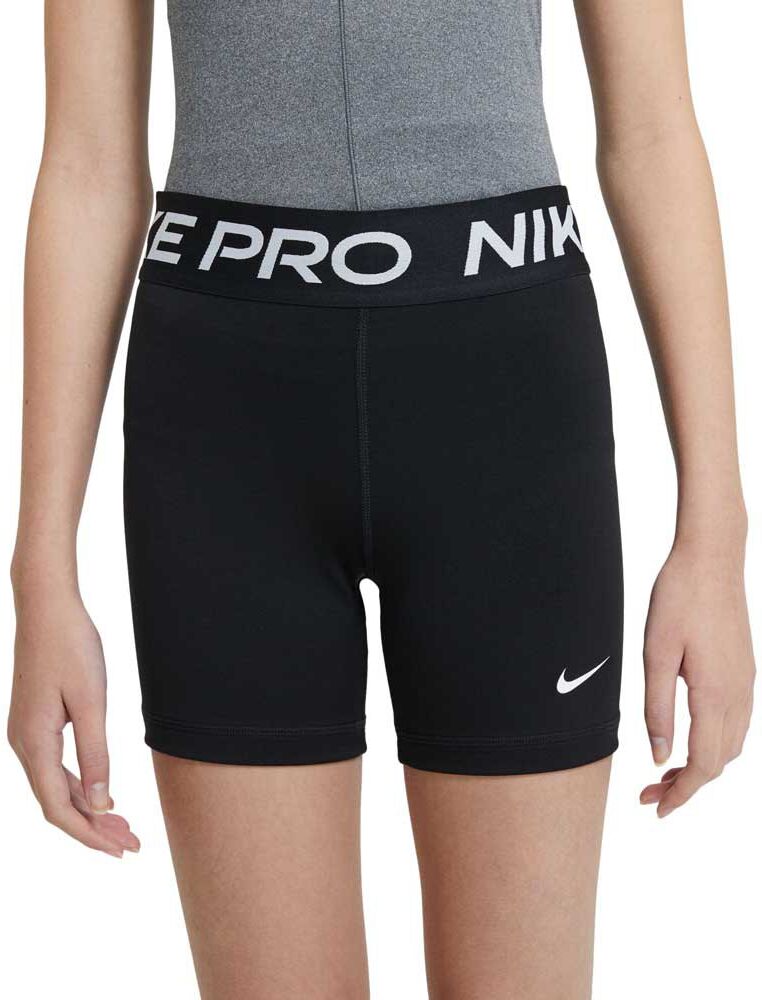 Nike Pro 3´´ Shorts Black / White 13-15 Years Girls