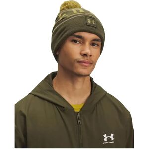 Under Armour Halftime Pom Beanie Green / Canteen Green One Size Men,Women Under Armour Halftime Pom Beanie Green / Canteen Green One Size Men,Women