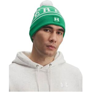 Under Armour Halftime Pom Beanie Green / White One Size Men,Women Under Armour Halftime Pom Beanie Green / White One Size Men,Women