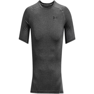 Under Armour Heatgear Compression Short Sleeve T-shirt Carbon Heather 2XL Men Under Armour Heatgear Compression Short Sleeve T-shirt Carbon Heather 2XL Men
