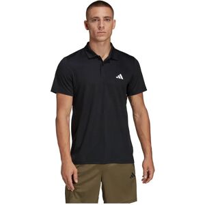 Adidas Tr-es Base Short Sleeve Polo Black / White L Men Adidas Tr-es Base Short Sleeve Polo Black / White L Men