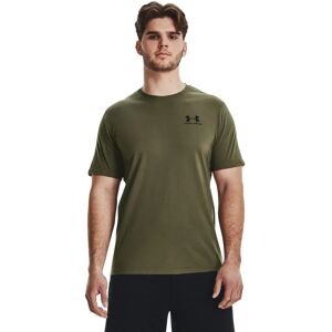 Under Armour Sportstyle Lc Short Sleeve T-shirt Marine OD Green 390 / Black 001 XL Men Under Armour Sportstyle Lc Short Sleeve T-shirt Marine OD Green 390 / Black 001 XL Men