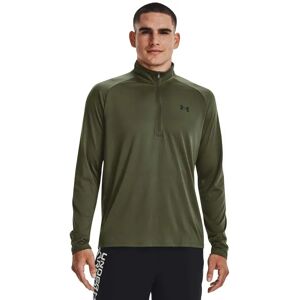 Under Armour Tech™ 2.0 Half Zip Long Sleeve T-shirt Marine OD Green / Black S Men Under Armour Tech™ 2.0 Half Zip Long Sleeve T-shirt Marine OD Green / Black S Men